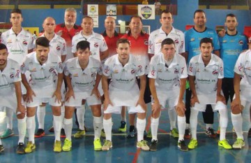 Patrocínio - Luís Gustavo, Munin, Bodião, Cássio, Matheus, Maurílio, Artur, Renan, Thiaguinho, Juliano, Luquinha, Cauê, Gustavo e o técnico Tatá.